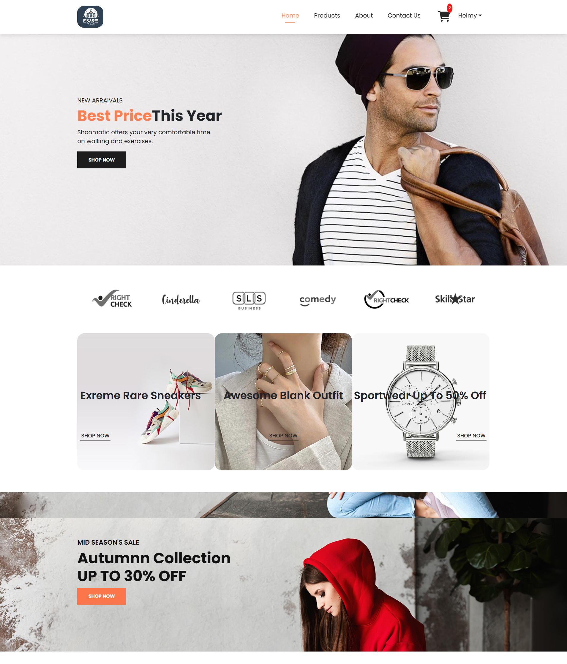 Esase Wear E-Commerce Platform